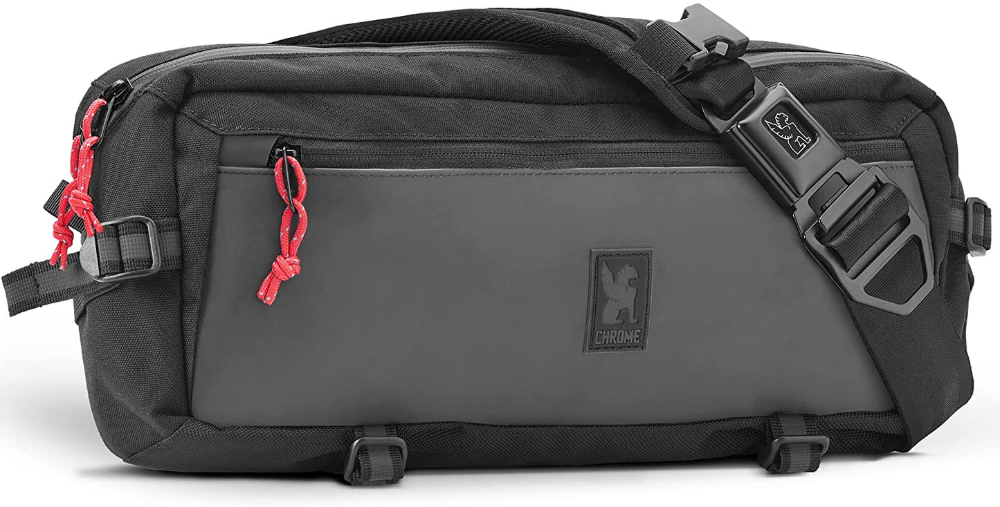 Chrome Industries Kadet Sling Messenger Bag - Low Profile Crossbody Pack Our Signature Belt Buckle Closure, 9 Liter