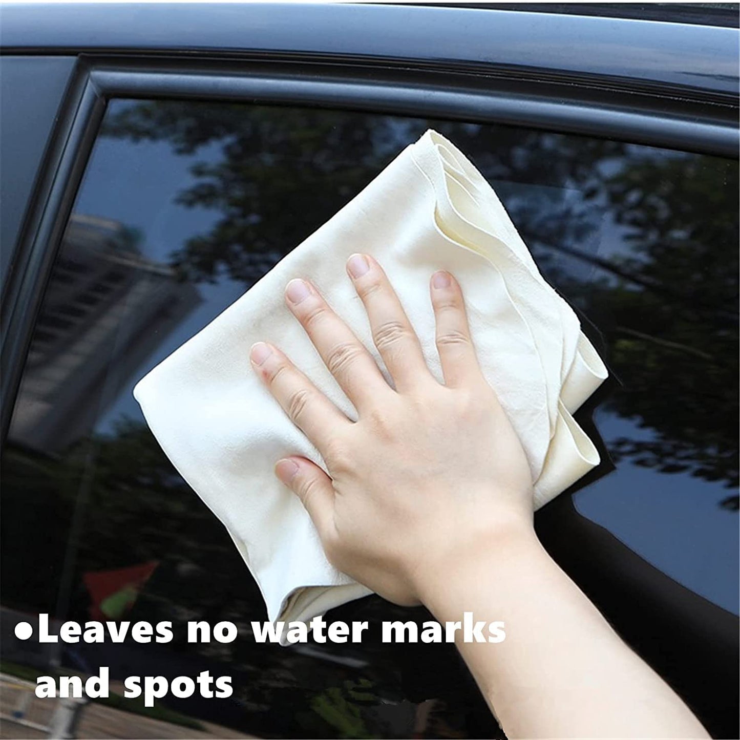 Cloth for Car - 35'' x 23.6'' - Drying Towel Natural Shammy Towel Real Leather Washing Cloth Cleaning Towel Car Wipes