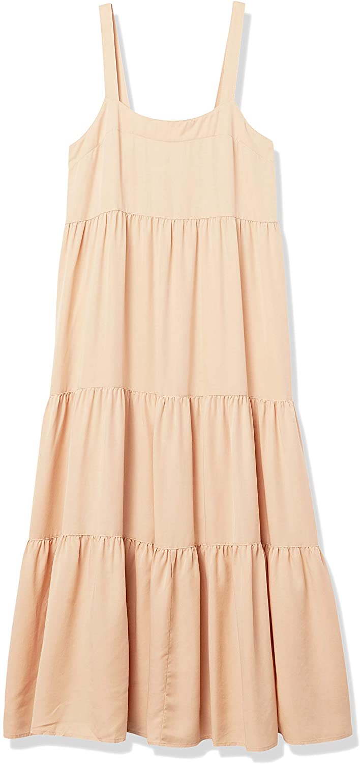 The Drop Women's Britt Tiered Maxi Tent Dress