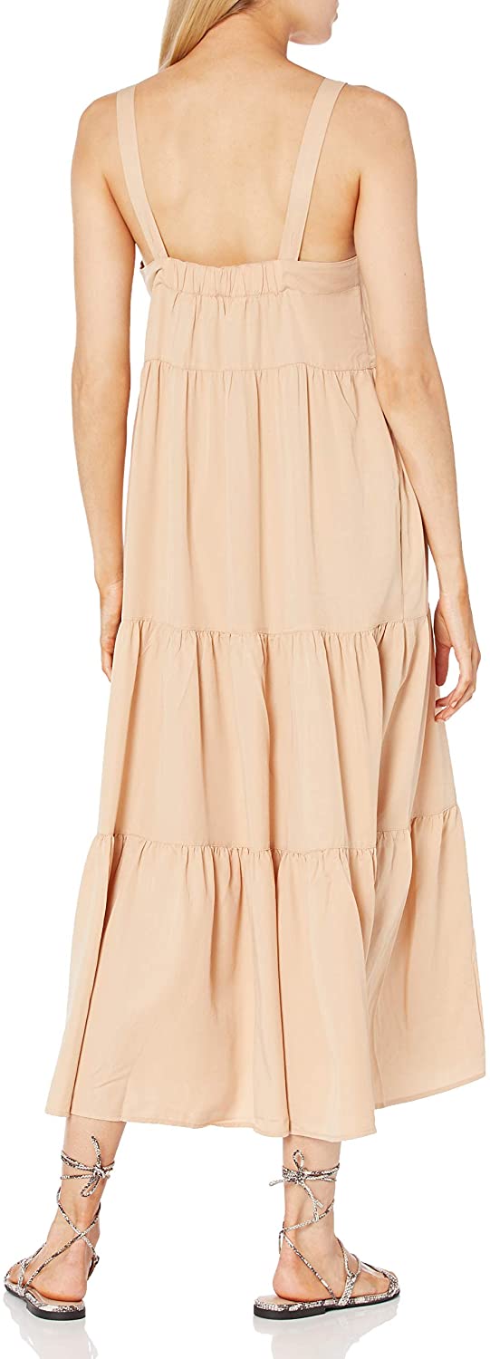 The Drop Women's Britt Tiered Maxi Tent Dress