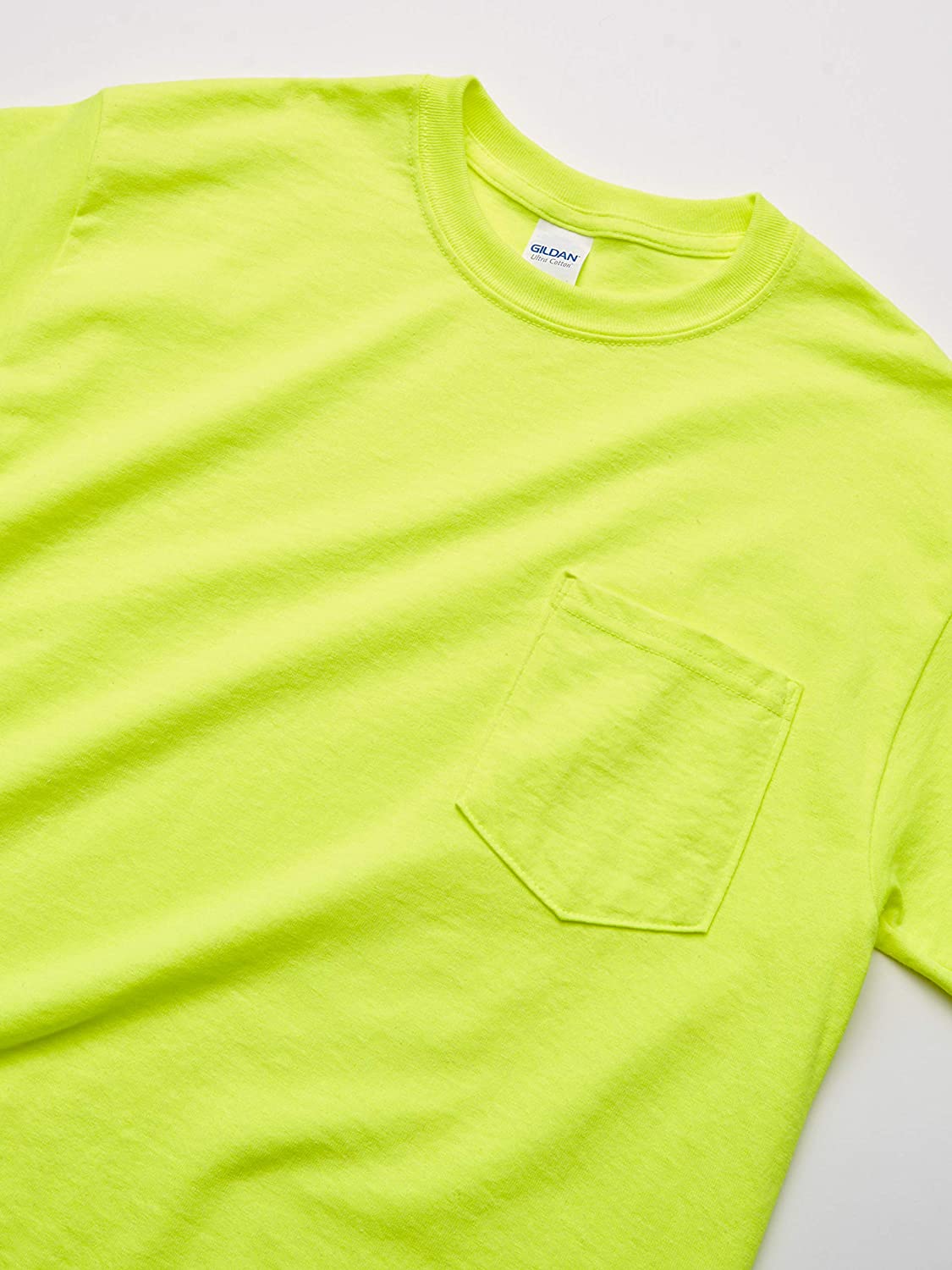 Gildan mens Ultra Cotton Adult T-shirt With Pocket, 2-pack