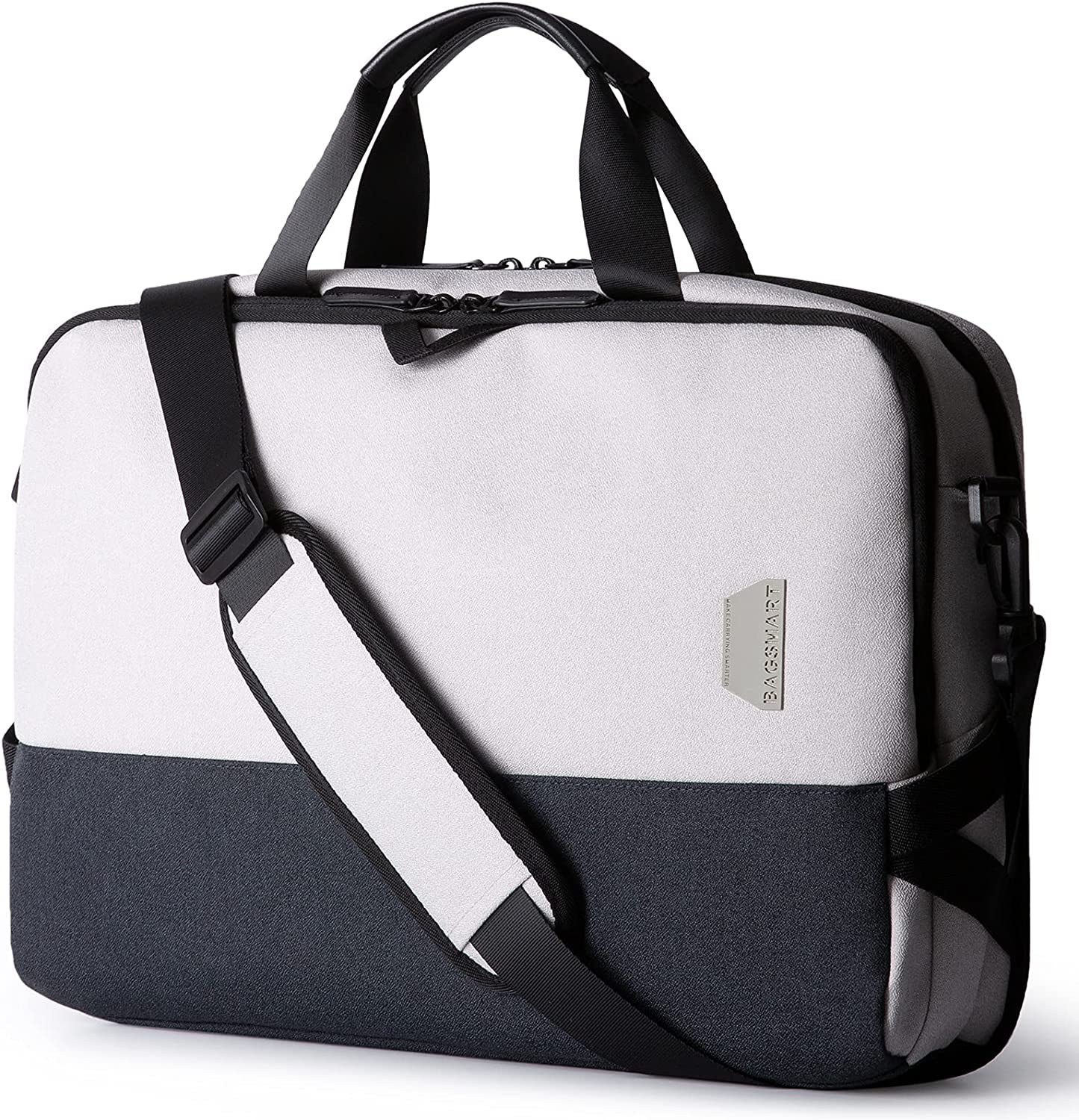 Laptop Bag,BAGSMART 15.6 Inch Laptop Case for Men Women Computer Bag Briefcase Work Business Travel