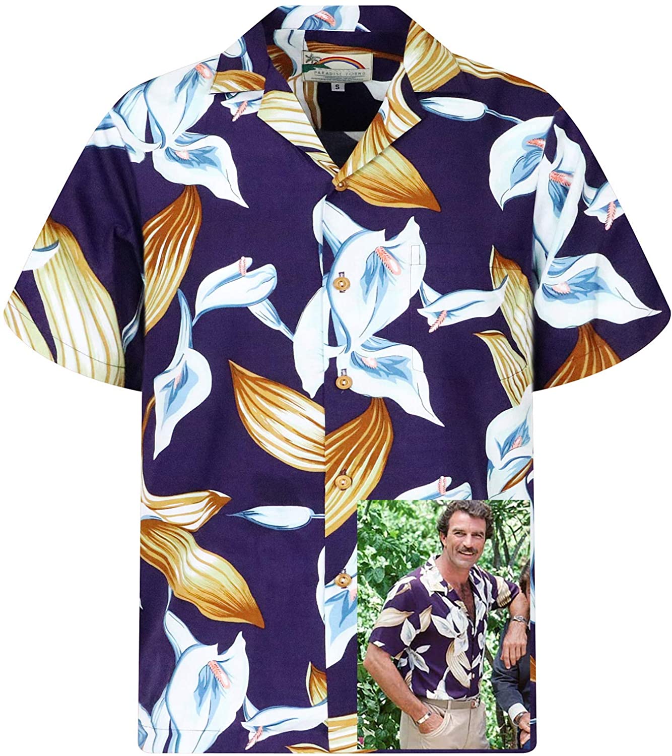 Shirt | Tom Selleck Magnum | Made in Hawaii | Different Designs