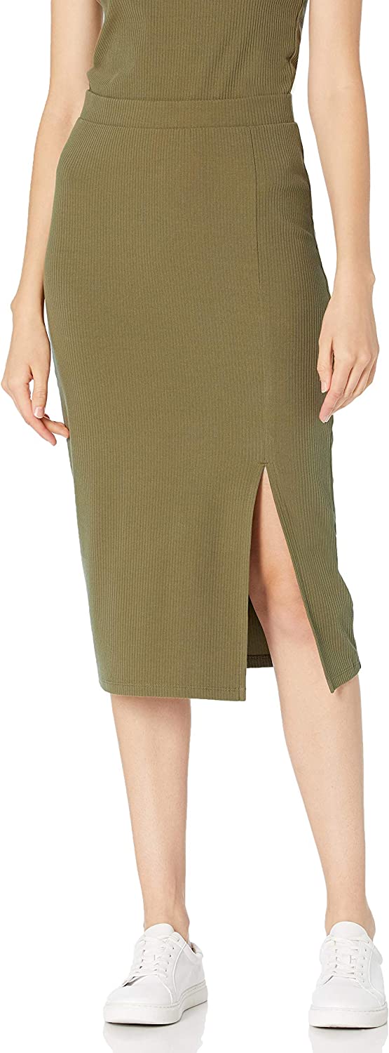 Women's Veronique High Waist Slit Skirt