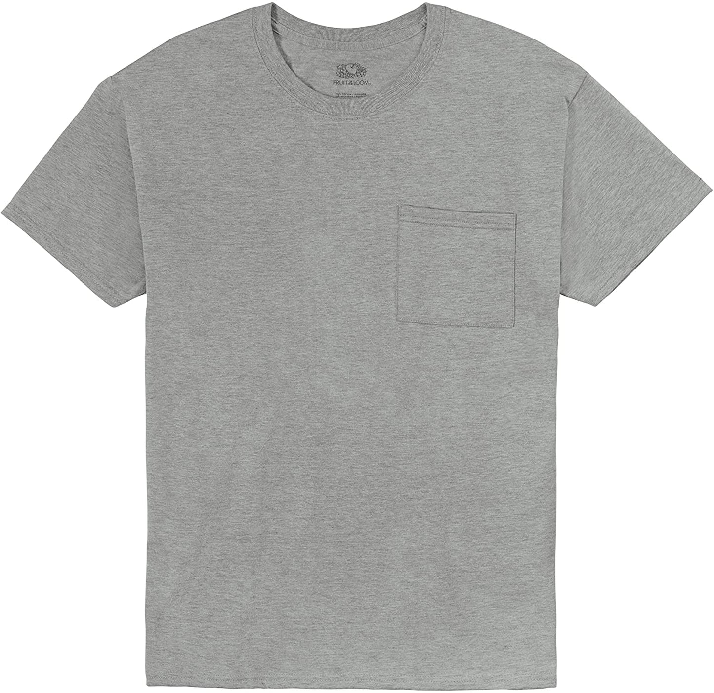 Fruit of the Loom Men's Eversoft Cotton T-Shirts (Big & Tall Sizes)