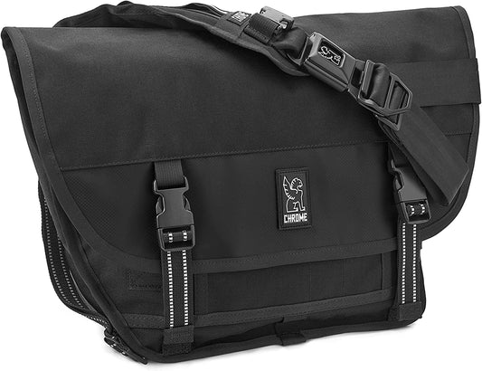 Chrome Industries Mini Metro Messenger Bag - 13 Inch Laptop Satchel with Signature Belt Buckle Closure, 20.5 Liter