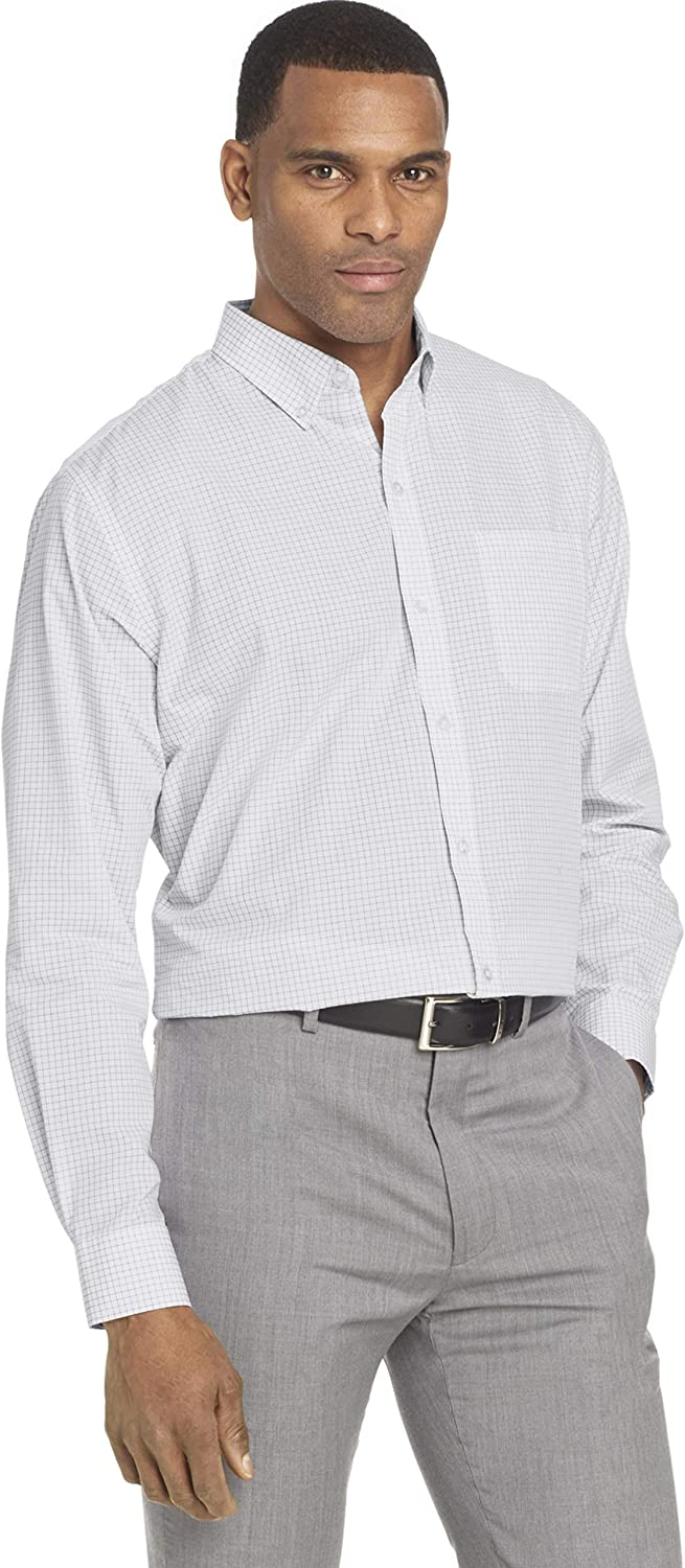 Men's Wrinkle Free Long Sleeve Button Down Shirt