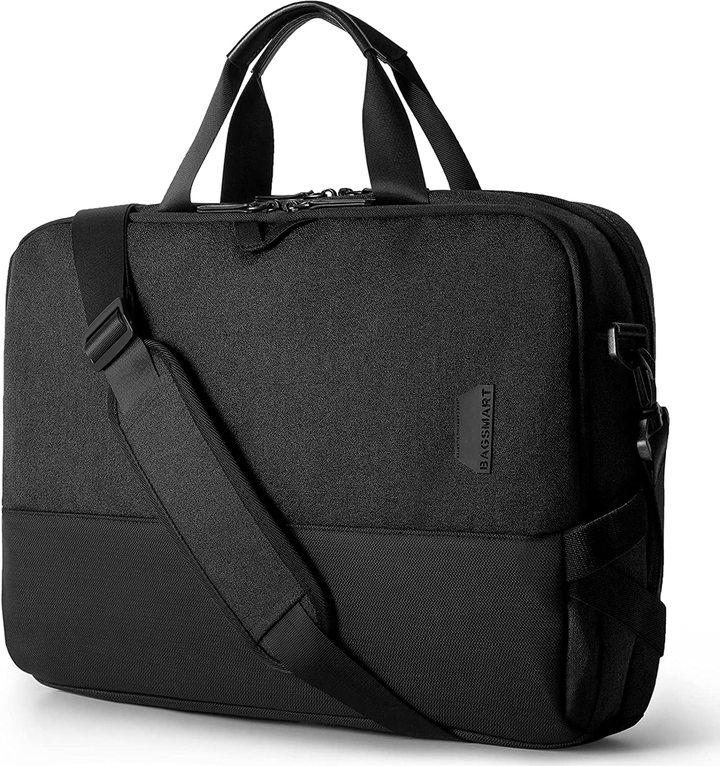 Laptop Bag,BAGSMART 15.6 Inch Laptop Case for Men Women Computer Bag Briefcase Work Business Travel