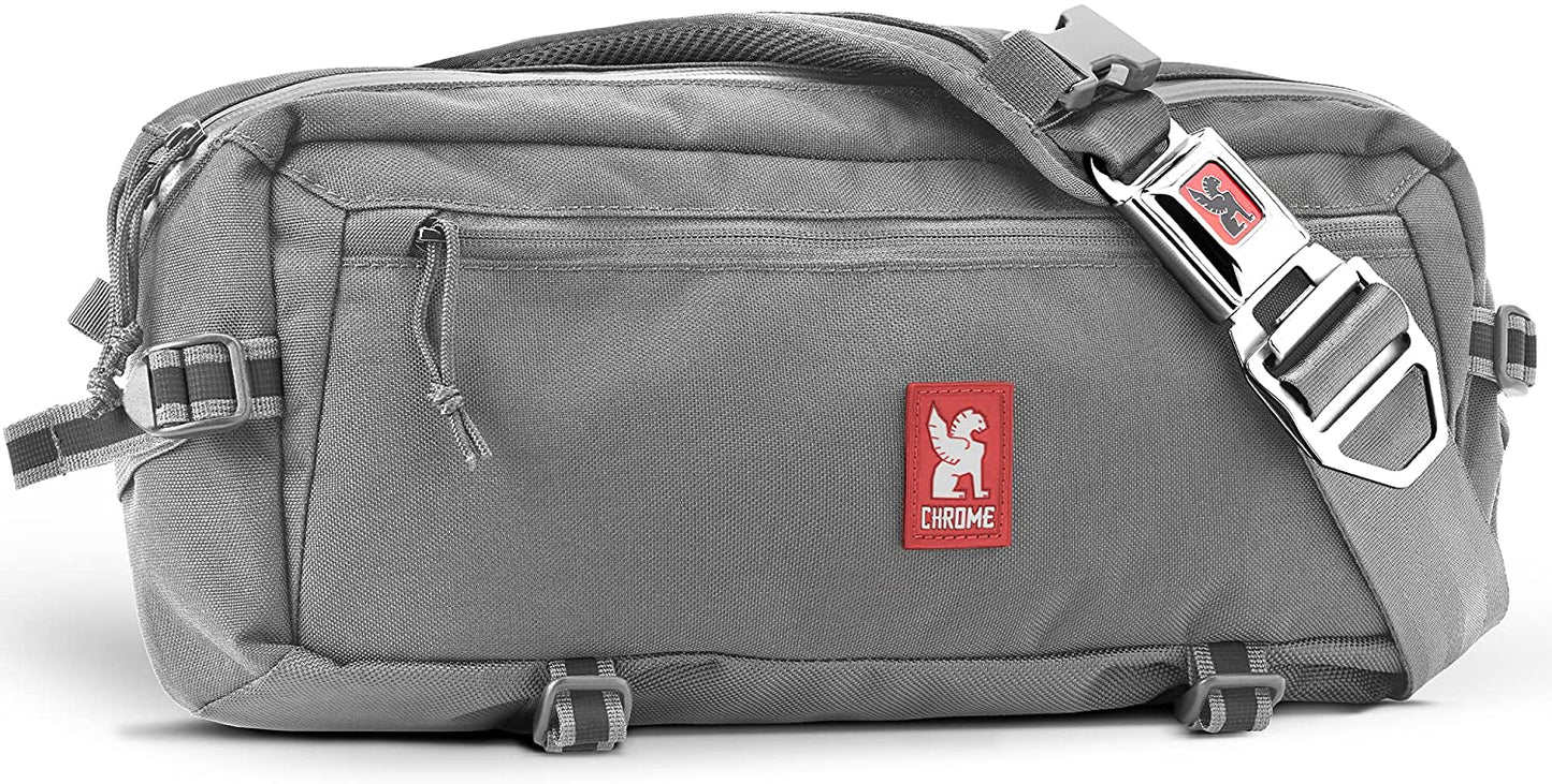 Chrome Industries Kadet Sling Messenger Bag - Low Profile Crossbody Pack Our Signature Belt Buckle Closure, 9 Liter