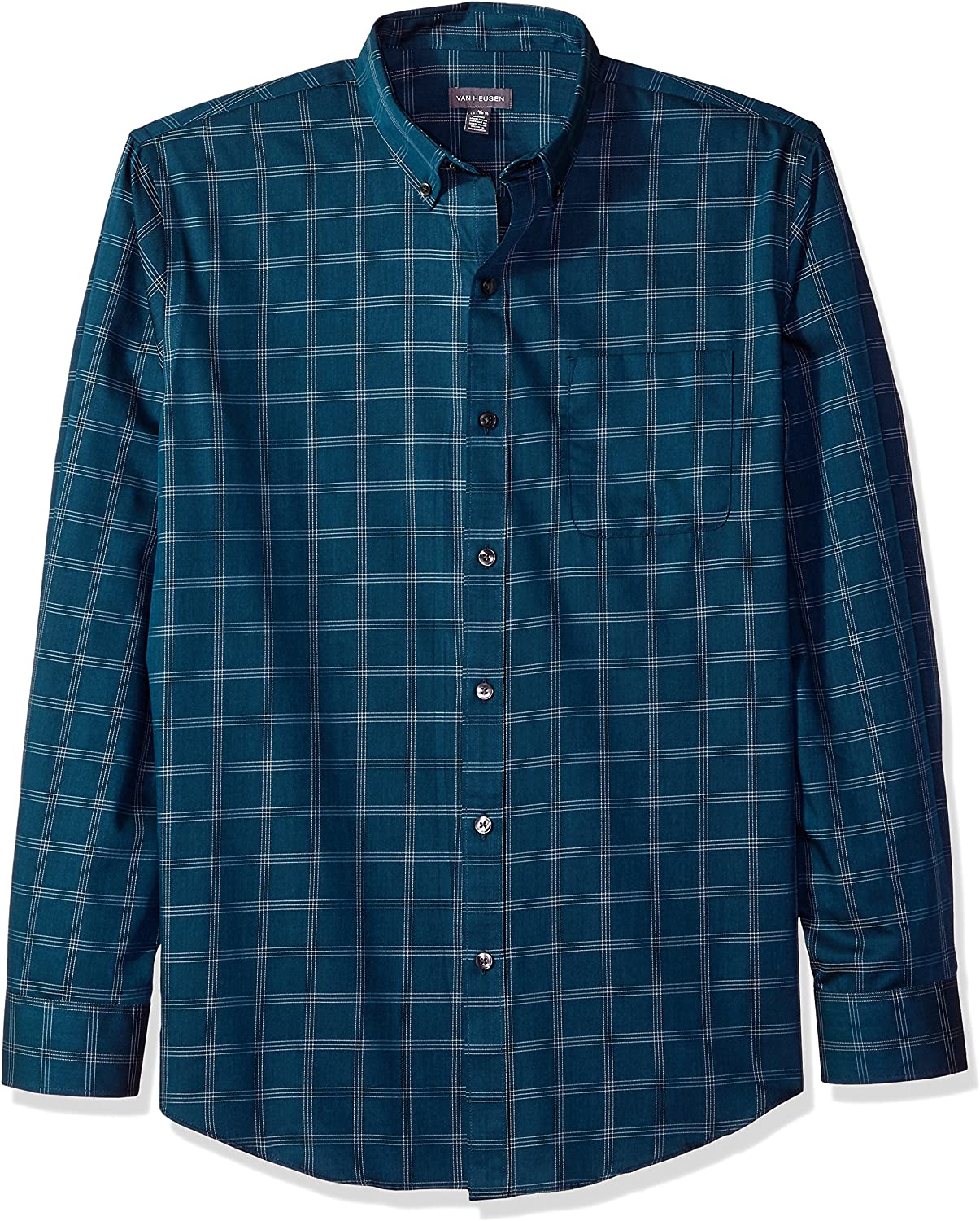 Men's Wrinkle Free Long Sleeve Button Down Shirt